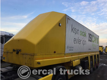 ORTHAUS ORTHAUS 1996 PILOT GLASS TRANSPORTER BPW AXLE TRAILLER - Semirremolque