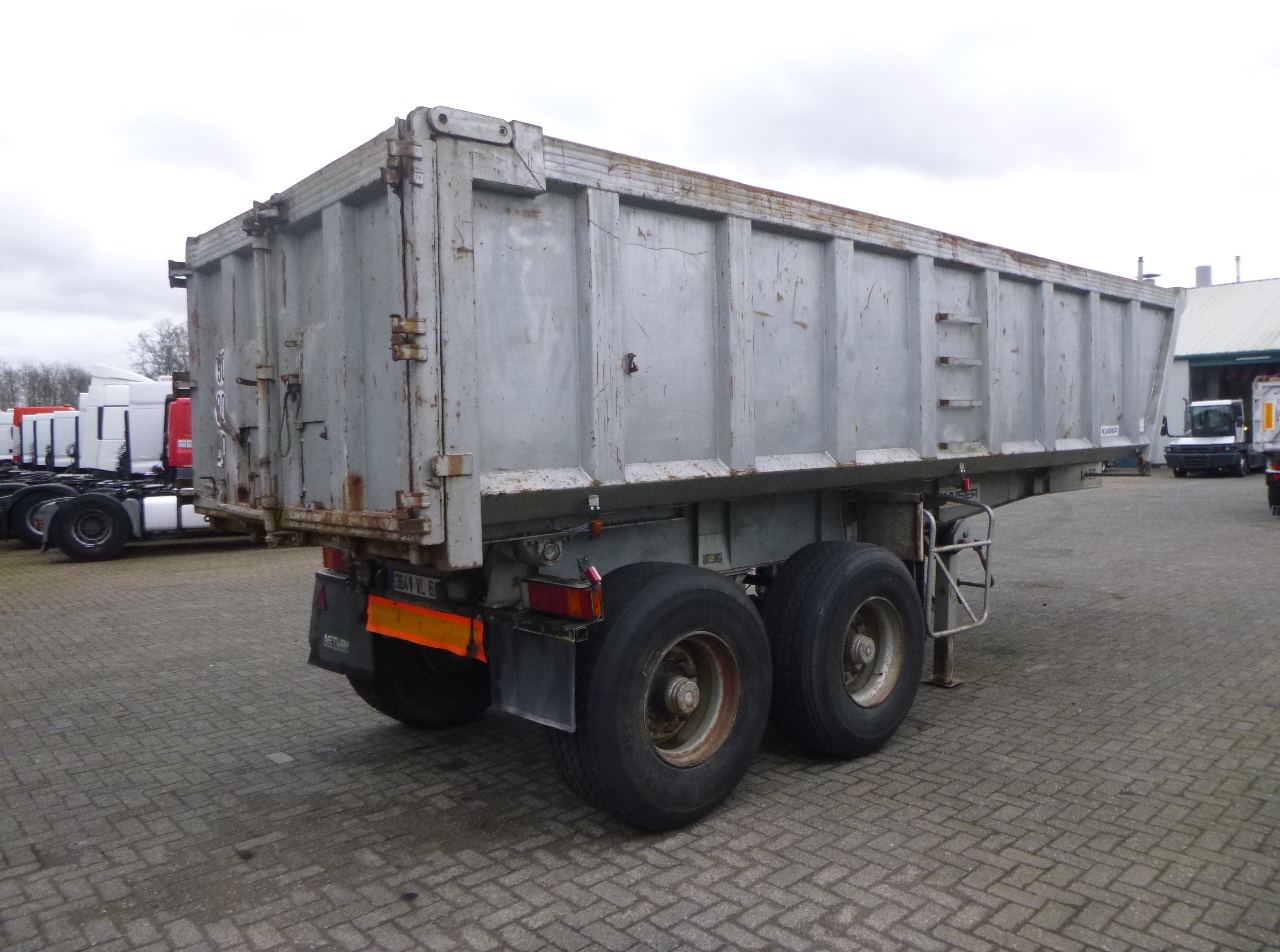 Semirremolque volquete Robuste Kaiser Tipper trailer steel 24 m3 + tarpaulin: foto 4