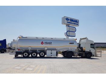 Semirremolque cisterna para transporte de combustible nuevo SINAN TANKER-TREYLER Aluminium, fuel tanker- Бензовоз Алюминьевый: foto 5