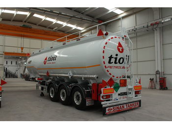 Semirremolque cisterna para transporte de combustible nuevo SINAN TANKER-TREYLER Aluminium, fuel tanker- Бензовоз Алюминьевый: foto 3