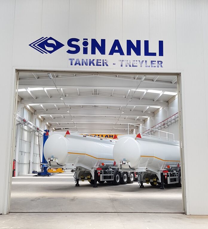 Semirremolque cisterna para transporte de combustible nuevo SINAN TANKER-TREYLER Aluminium, fuel tanker- Бензовоз Алюминьевый: foto 18