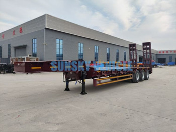 Semirremolque góndola rebajadas para transporte de equipos pesados nuevo SUNSKY 3-Axle 30Ton lowbed semi-trailer: foto 4