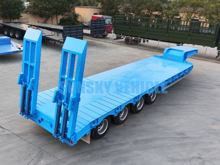 Semirremolque góndola rebajadas para transporte de equipos pesados nuevo SUNSKY 3-Axle 30Ton lowbed semi-trailer: foto 9