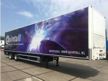 Burg BPO 12-20 GRNXX / LAADKLEP / LIFT - STEERIN - Semirremolque caja cerrada