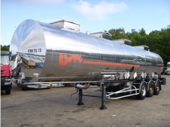 BSLT Chemical tank inox 33.6 m3 / 4 comp - Semirremolque cisterna