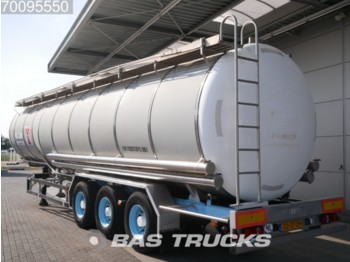 Burg BPO 12-27 Z 50.100 Ltr / 3 Kammer Pump Isoliert - Semirremolque cisterna