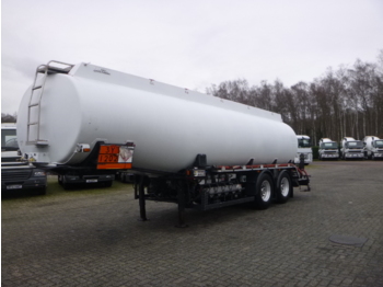 Caldal Fuel tank alu 28 m3 / 5 comp + pump - Semirremolque cisterna