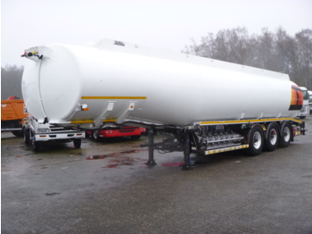 Caldal Fuel tank alu 44 m3 / 6 comp + pump - Semirremolque cisterna
