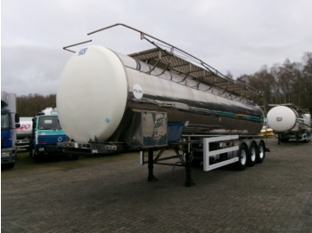 Crossland Food tank inox 35 m3 / 1 comp + pump - Semirremolque cisterna