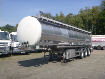 Dijkstra Chemical tank inox 37.5 m3 / 5 comp - Semirremolque cisterna