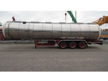 Dijkstra DRVOC 18-28/12-27 55.000L TANKTRAILER FOR FOODSTUFF ONLY - Semirremolque cisterna