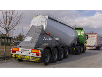 Semirremolque cisterna EMIRSAN 4 Axle Cement Tanker Trailer