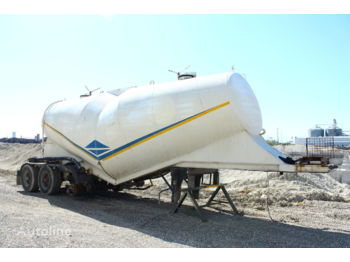Semirremolque cisterna EMIRSAN FULLY REFURBISHED CEMENT TANKER SEMI TRAILER
