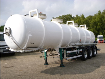 Guhur / Maisonneuve Chemical ACID tank Alu 24.2 m3 / 1 comp - Semirremolque cisterna