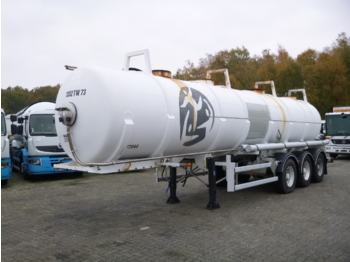 Maisonneuve Chemical acid tank inox 24.5 m3 / 1 comp - Semirremolque cisterna