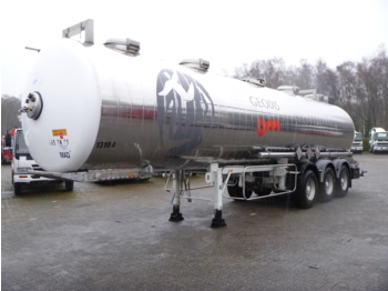 Maisonneuve Chemical tank inox 31.5 m3 / 1 comp - Semirremolque cisterna
