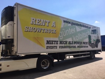 Burg Citykühlkoffer mit Carrier 1200 , LBW - Semirremolque frigorífico