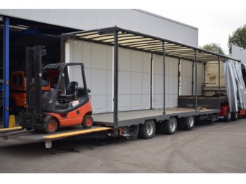 ESVE Forklift transport, 9000 kg lift, 2x Steering axel - Semirremolque góndola rebajadas
