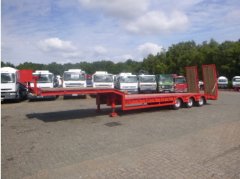 King 3-axle semi-lowbed trailer + ramps - Semirremolque góndola rebajadas