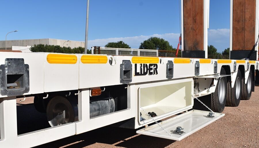 Semirremolque góndola rebajadas LIDER 2022 YEAR NEW LOWBED TRAILER FOR SALE (MANUFACTURER COMPANY): foto 16