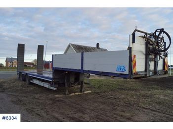  Norslep 2 axle crane semitrailer - Semirremolque góndola rebajadas