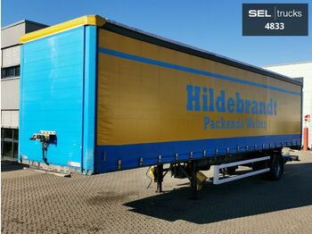 Ackermann PS-F 10/11.4 ZZG  / 1 Achs TRIDEC / Ladebordwand  - Semirremolque lona