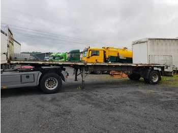Ackermann Fruehauf PS 10/10.5 ZL Pritsche/Plattform  - Semirremolque plataforma/ Caja abierta