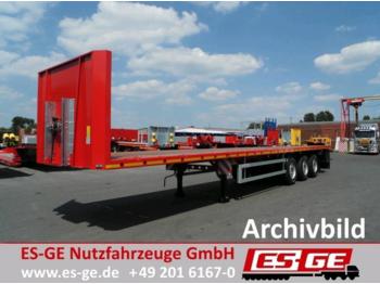 ES-GE 3-Achs-Sattelauflieger - Rungen  - Semirremolque plataforma/ Caja abierta