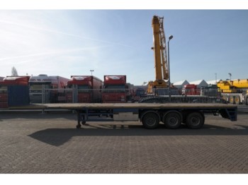 Kromhout FLATBED TRAILER 6,5M EXTENDABLE - Semirremolque plataforma/ Caja abierta
