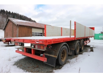 Nor Slep Semitrailer - Semirremolque plataforma/ Caja abierta