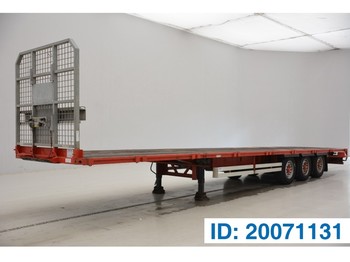 Semirremolque plataforma/ caja abierta Van Hool Plateau