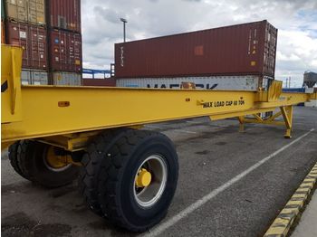 Semirremolque portacontenedore/ intercambiable Buiscar Flexi FD60-40ft.