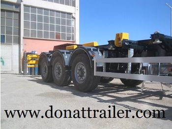 Semirremolque portacontenedore/ intercambiable DONAT Container Chassis Semitrailer - Extendable