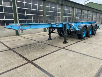 Semirremolque portacontenedore/ intercambiable Vanhool 20ft tankcontainer transport