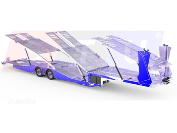 STU 6 CAR CARRIER TRAILER - Semirremolque portavehículos