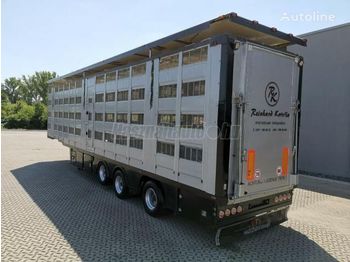 PEZZAIOLI Menke Janzen 4 em - Semirremolque transporte de ganado