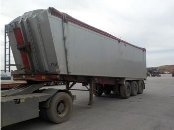  2007 Weightlifter Tri Axle Insulated Bulk Tipping Trailer c/w WLI, Easy Sheet (Plating Certificate Available, Tested 05/20) - Semirremolque volquete