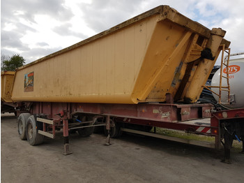 Ackermann AMKS 16  2 achs Mulde Aluminium - Semirremolque volquete