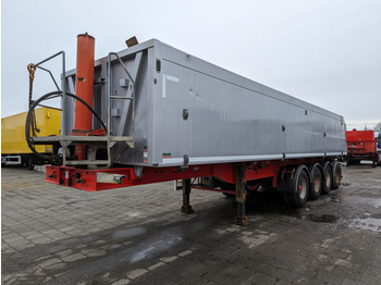 CMT W25-50 Tipper 36m³ - 4 Axle - Alu Box Steel Chassis - LiftAxle - Steering Axle (O1699) - Semirremolque volquete