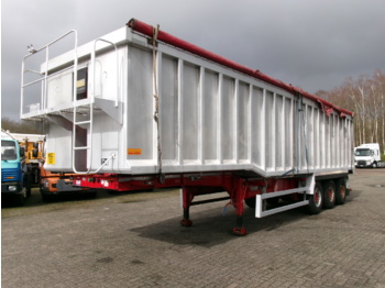 Montracon Tipper trailer alu 55 m3 + tarpaulin - semirremolque volquete