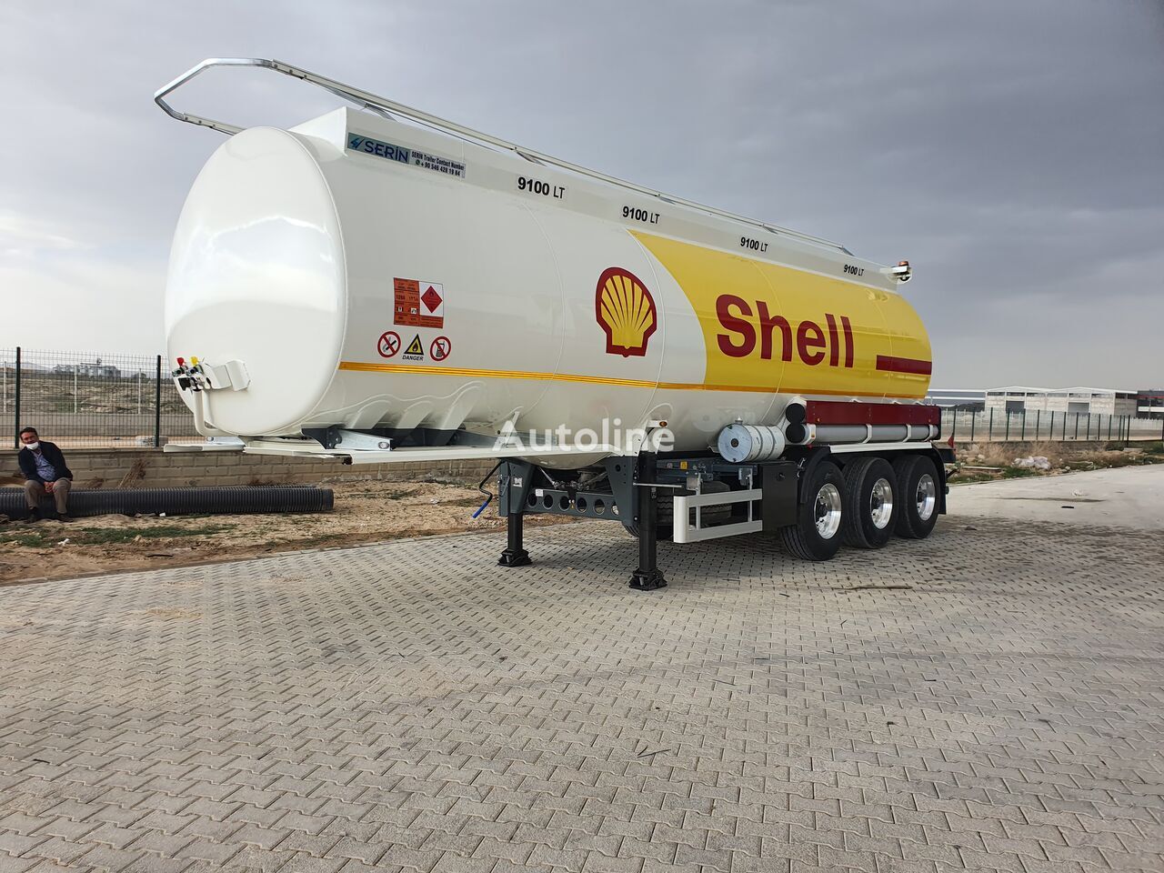 Semirremolque cisterna para transporte de combustible nuevo Serin 2023: foto 4