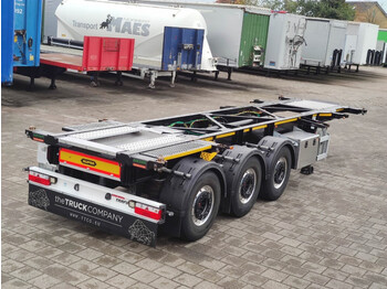 Semirremolque portacontenedore/ Intercambiable TURBO'S HOET 20/30 FT TANK/SWAP ContainerChassis ADR FL AT OX EXII EXIII  (O1228): foto 1