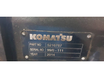 Caja de cambios y piezas KOMATSU