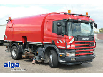 Scania Straßenkehrmaschine,Bucher-Schörling Omnifant 80  - Barredora vial