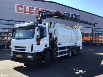 Ginaf C 3127 Hiab 21 ton/meter laadkraan - Camión de basura
