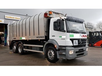MERCEDES-BENZ 2528 6x2 FAUN Müllwage / manuelles Getriebe - Camión de basura