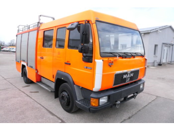 Camión de bomberos MAN L2000 10.224 LC LHF 16/12 4X2 DoKa AHK FEUERWEHR