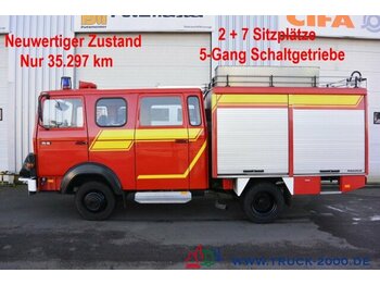 Camión de bomberos Iveco 75E16 A Mannschaft- Feuerwehr Löschpumpe Top: foto 1