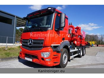 Limpieza de alcantarillado Mercedes-Benz Antos 2840 6x2 2xVakuumpumpe