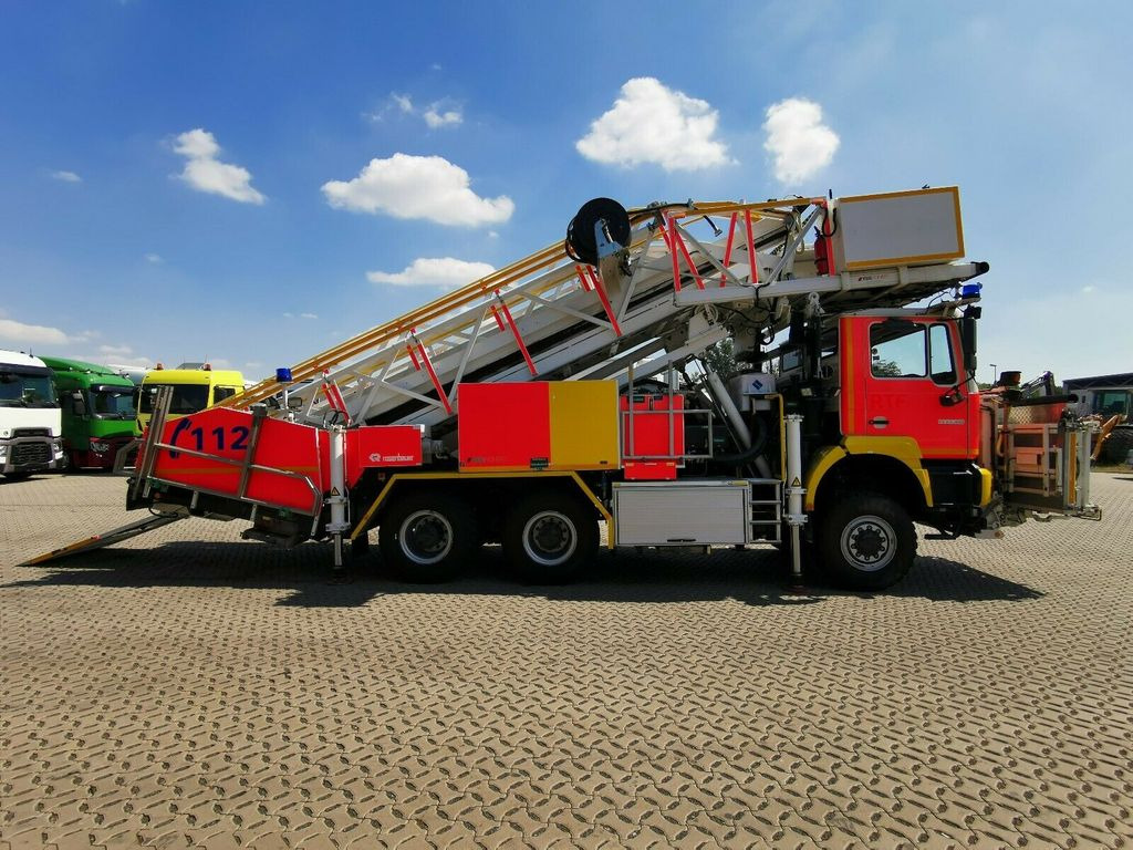 Camión de bomberos MAN FE 27.410 /6x6 / Rettungstreppe: foto 7